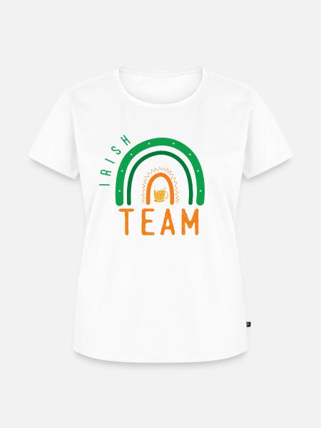 Irisches Trinkteam - Frauen Premium Bio T-Shirt -
