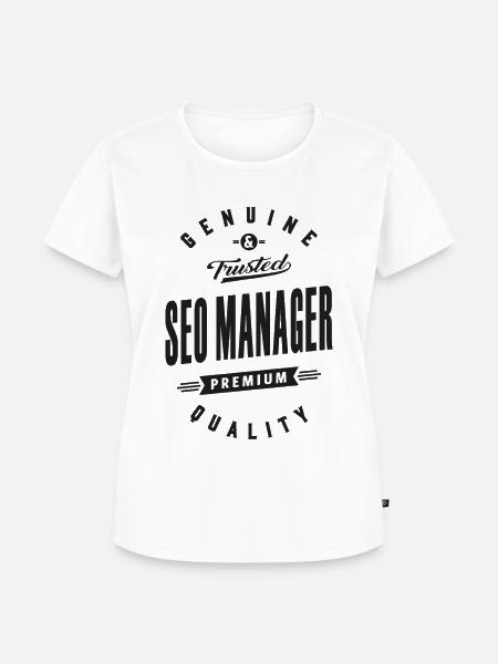 SEO Manager - Frauen Premium Bio T-Shirt - Weiß