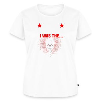 50. Geburtstag 50 Jahre Spruch Lustig - Frauen Premium Bio T-Shirt - Weiß - Vorne - AI Model Female 172 dark (172cm)