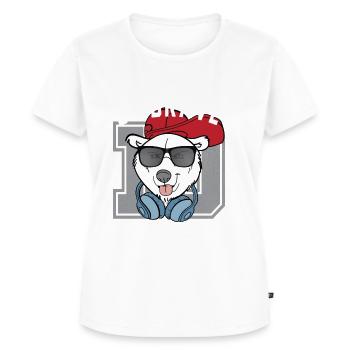 Berlin Shirt Be Brave Shirt Berliner - Women's Premium Organic T-shirt - white - Front - AI Model Female 172 dark (172cm)
