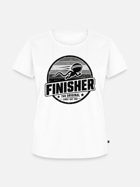 Finisher – The Original - Frauen Premium Bio T-Shirt - Weiß