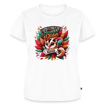 Australian Sugar Glider Short-headed Gliders - Women's Premium Organic T-shirt - white - Front - AI Model Female 172 dark (172cm)