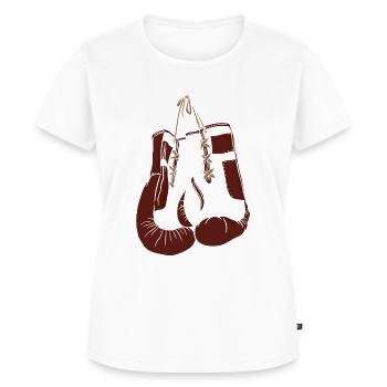 Boxsport Boxing - Frauen Premium Bio T-Shirt - Weiß - Vorne - AI Model Female 172 dark (172cm)