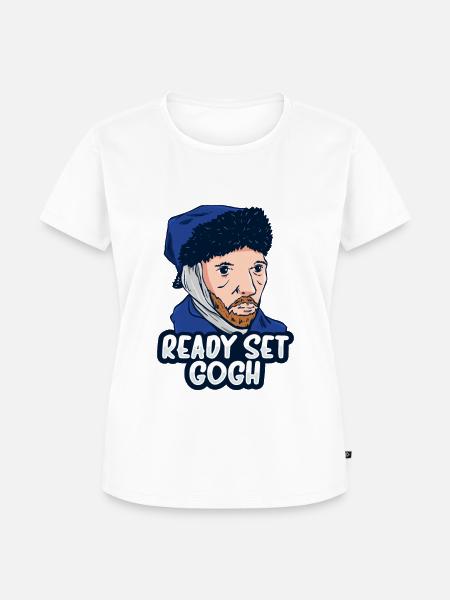 Van Gogh Kunst - Frauen Premium Bio T-Shirt - Weiß