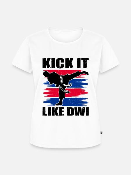 Tang Soo Do Geschenk - Frauen Premium Bio T-Shirt - Weiß