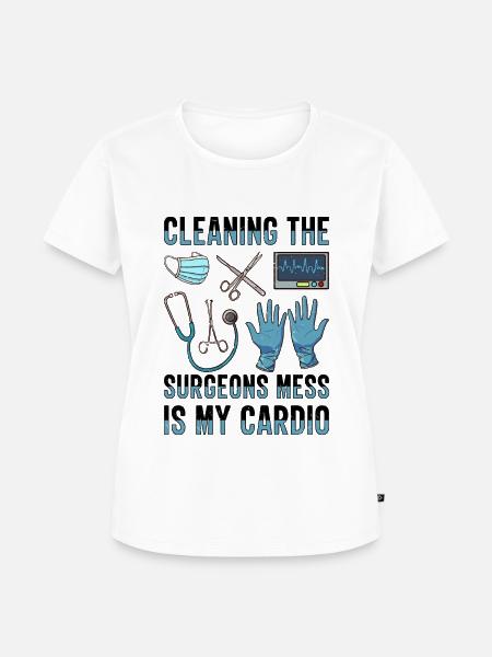 Scrub Tech OP-Techniker Chirurgischer Technologe - Frauen Premium Bio T-Shirt - Weiß