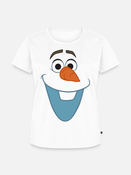 Frozen Olaf Kostüm - Frauen Premium Bio T-Shirt - Weiß
