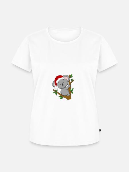 Weihnachts OUTFIT Koala - Frauen Premium Bio T-Shirt -
