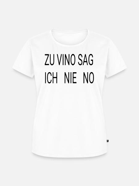 Vino - Frauen Premium Bio T-Shirt - Weiß