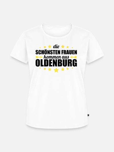 Oldenburg - Frauen Premium Bio T-Shirt - Weiß