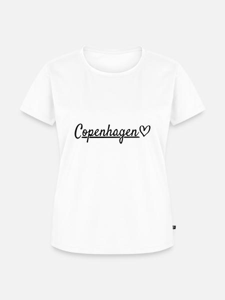 Kopenhagen - Frauen Premium Bio T-Shirt - Weiß
