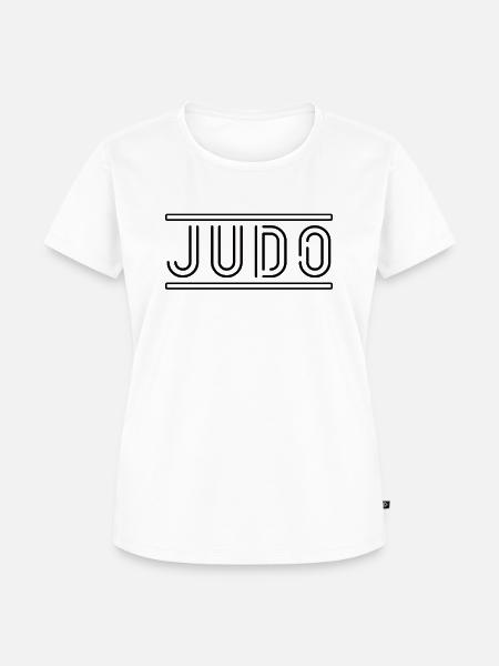 Judo - Frauen Premium Bio T-Shirt - Weiß