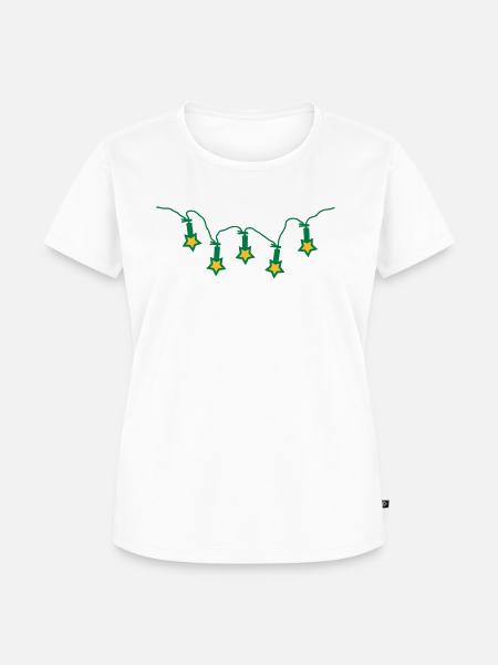 Lichterkette - V2 - Frauen Premium Bio T-Shirt -