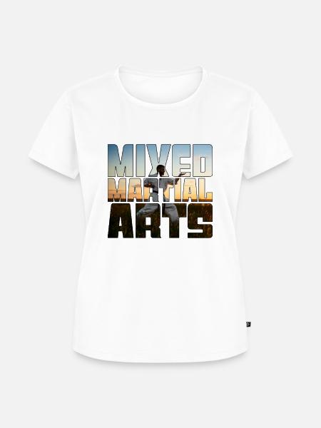 Kampfsport - Frauen Premium Bio T-Shirt - Weiß