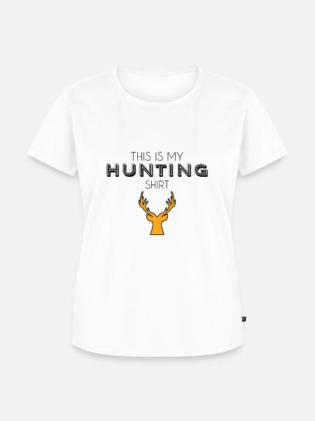 Jagd shirt - Frauen Premium Bio T-Shirt - Weiß