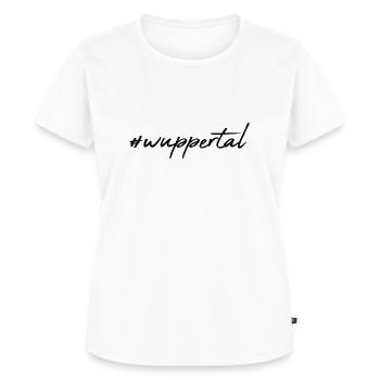 Wuppertal - Women's Premium Organic T-shirt - white - Front - AI Model Female 172 dark (172cm)