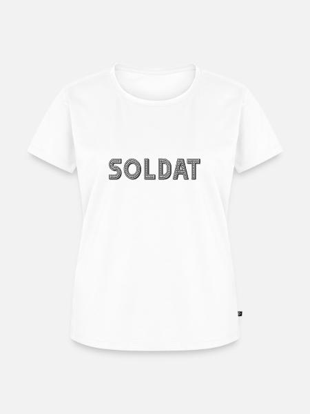 Soldat - Frauen Premium Bio T-Shirt - Weiß