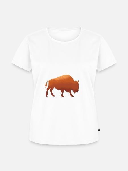 Büffel - Frauen Premium Bio T-Shirt - 
