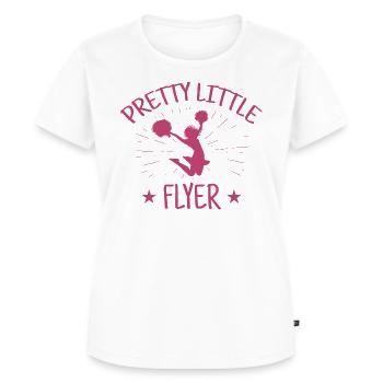 Cheerleader - Frauen Premium Bio T-Shirt - Weiß - Vorne - AI Model Female 172 dark (172cm)