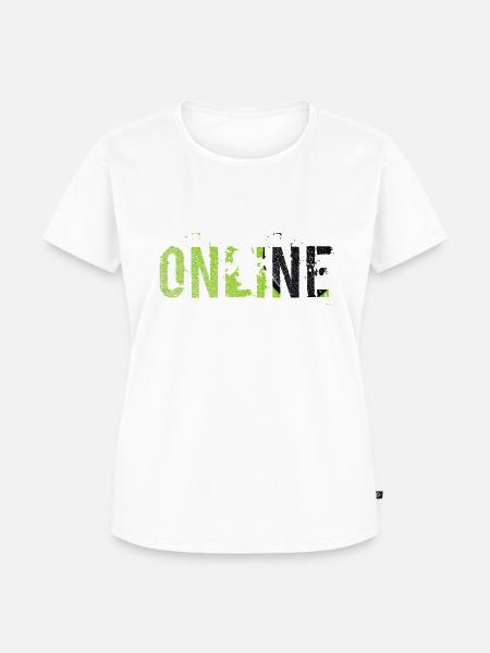Online - Frauen Premium Bio T-Shirt - Weiß