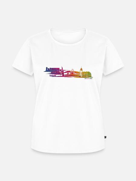 Detmold mal anders - Frauen Premium Bio T-Shirt - Weiß
