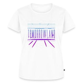 Tomorrowland - T-shirt Premium bio Femme - blanc - Devant - AI Model Female 172 dark (172cm)