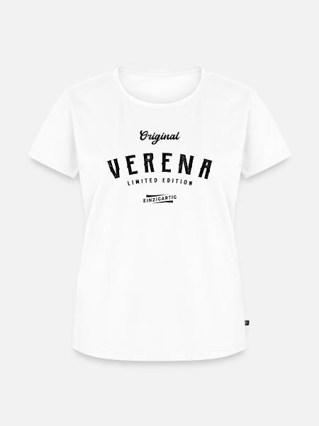 Verena Limited Edition - Frauen Premium Bio T-Shirt - Weiß