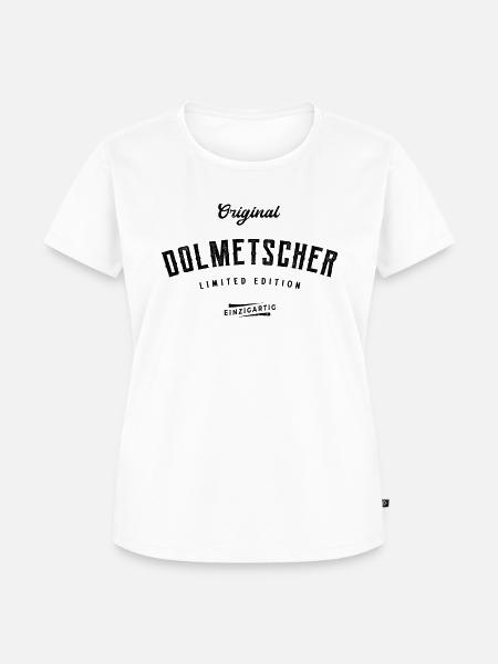 Dolmetscher Limited Edition - Frauen Premium Bio T-Shirt - Weiß