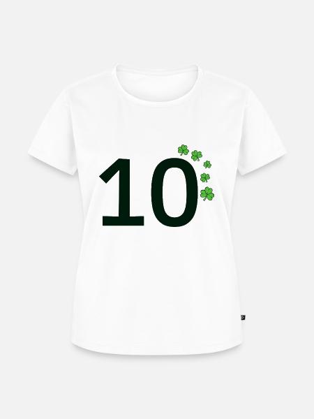 10 - Frauen Premium Bio T-Shirt - Weiß