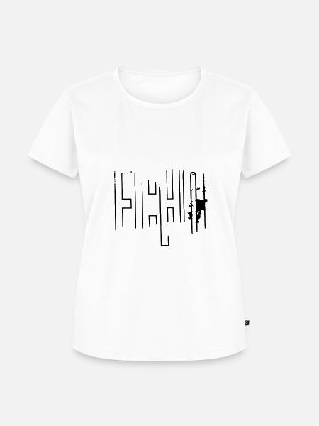 "ECHO" - Frauen Premium Bio T-Shirt - Weiß