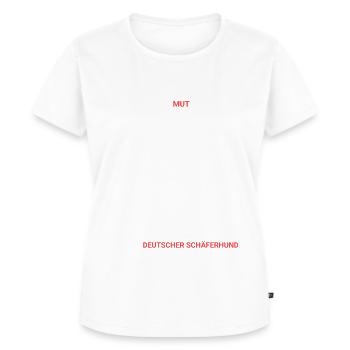 Alles was eine Frau braucht... - Frauen Premium Bio T-Shirt - Weiß - Vorne - AI Model Female 172 dark (172cm)