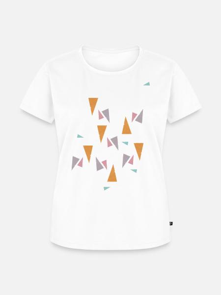 Pattern Mint - Frauen Premium Bio T-Shirt - Weiß