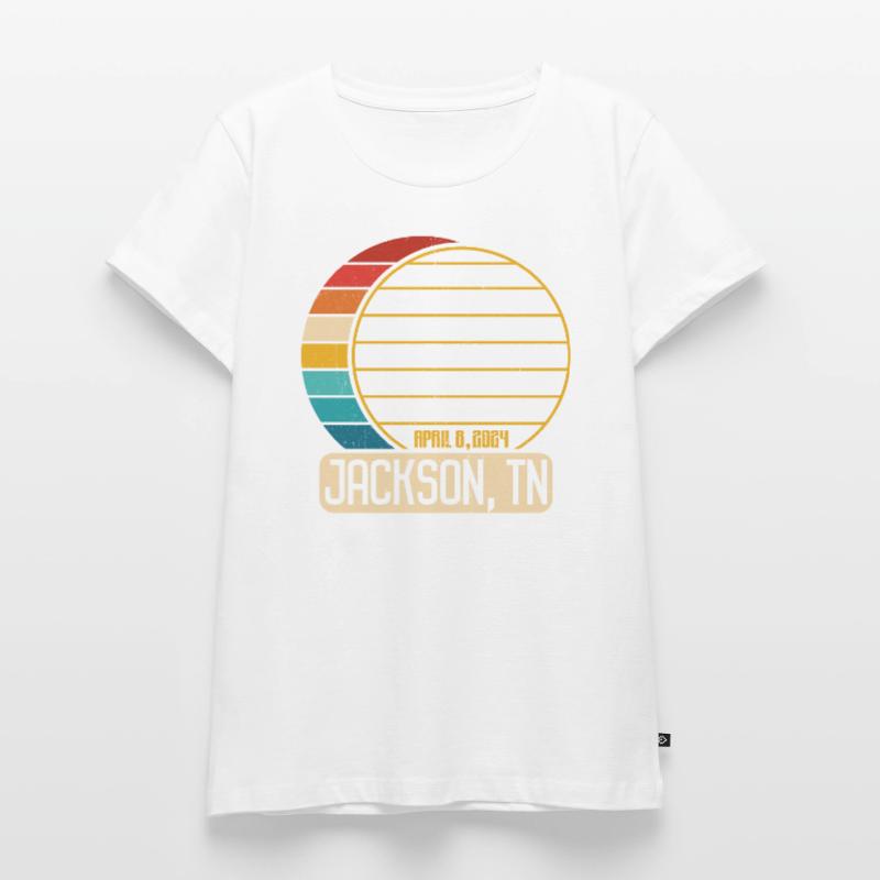 Total Solar Eclipse Tennessee Jackson EclipseJacks Women's Premium Organic T-shirt