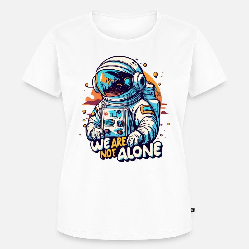 Une aventure impressionnante d’astronaute de l’espace - T-shirt Premium bio Femme - blanc
