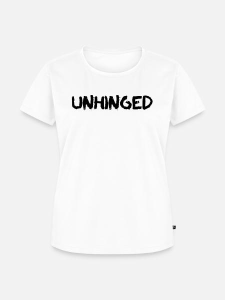 Verwirrt - Frauen Premium Bio T-Shirt - Weiß