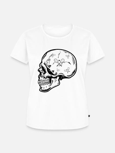 Funny Squash Head - Frauen Premium Bio T-Shirt - Weiß