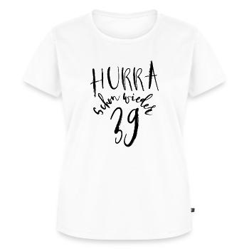 39igster Geburtstag - Frauen Premium Bio T-Shirt - Weiß - Vorne - AI Model Female 172 dark (172cm)
