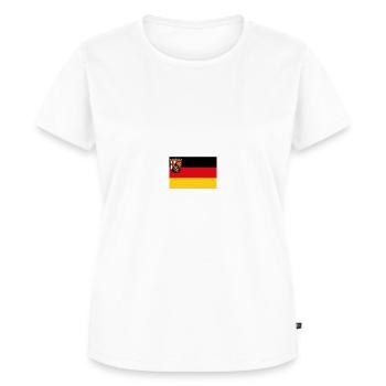 Trier - Frauen Premium Bio T-Shirt - Weiß - Vorne - AI Model Female 172 dark (172cm)