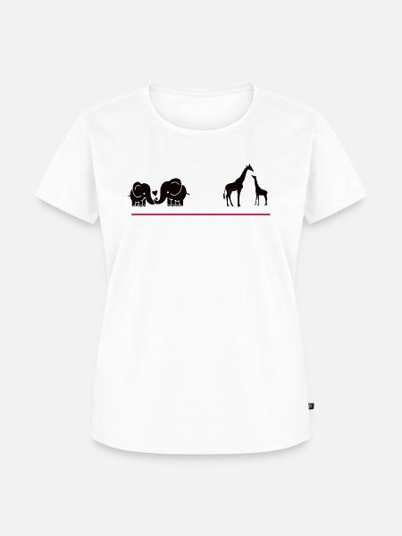 Safari - Frauen Premium Bio T-Shirt - Weiß