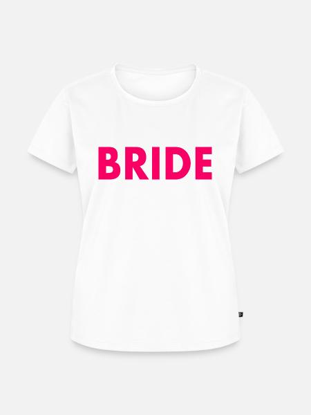 Bride - Frauen Premium Bio T-Shirt - Weiß