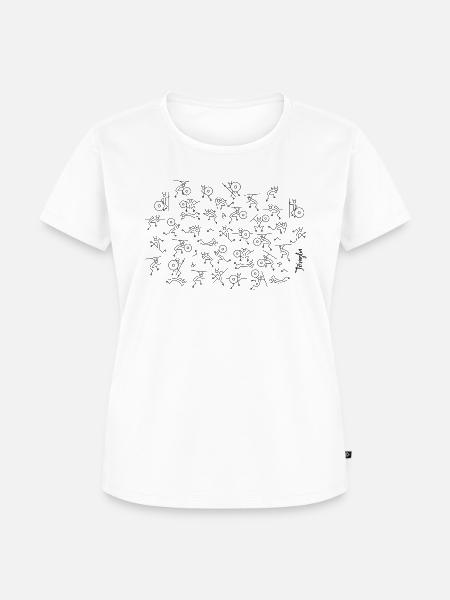 Die Freuden des Krieges - Frauen Premium Bio T-Shirt - Weiß