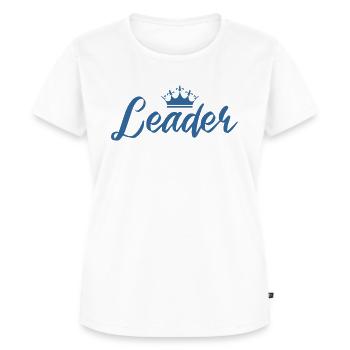 Le Leader - T-shirt Premium bio Femme - blanc - Devant - AI Model Female 172 dark (172cm)
