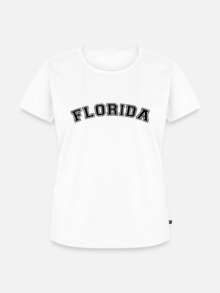 Florida - Frauen Premium Bio T-Shirt - Weiß