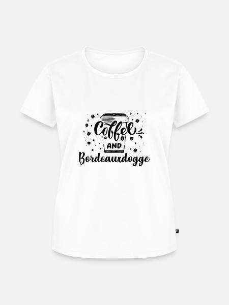 Bordeauxdogge - Frauen Premium Bio T-Shirt - Weiß