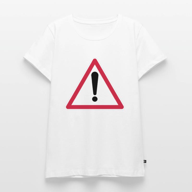 Warning! Women's Premium Organic T-shirt