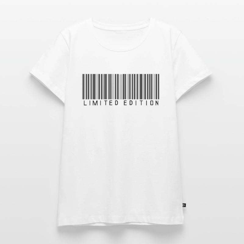 EDITION LIMITÉE - CODE-BARRES - STRICHCODE - SCANNER T-shirt Premium bio Femme