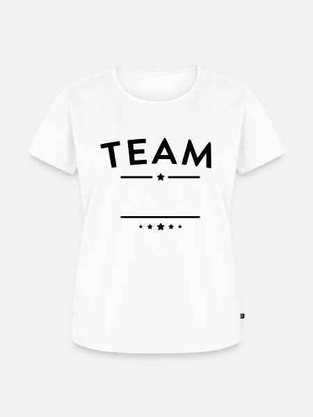 Team - Frauen Premium Bio T-Shirt - Weiß