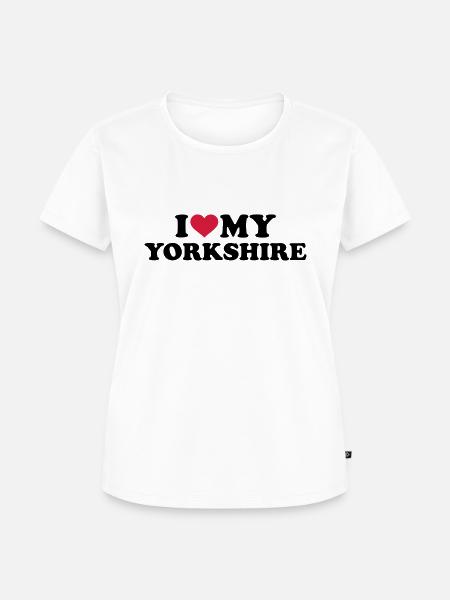 Yorkshire - Frauen Premium Bio T-Shirt - Weiß