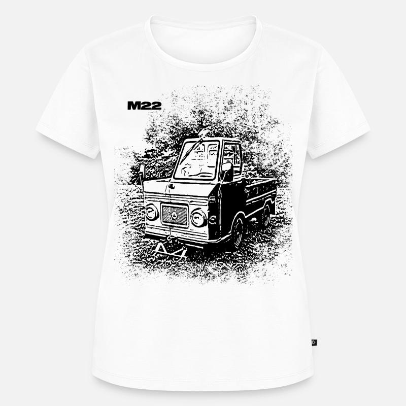 Multicar M22 - Frauen Premium Bio T-Shirt - Weiß