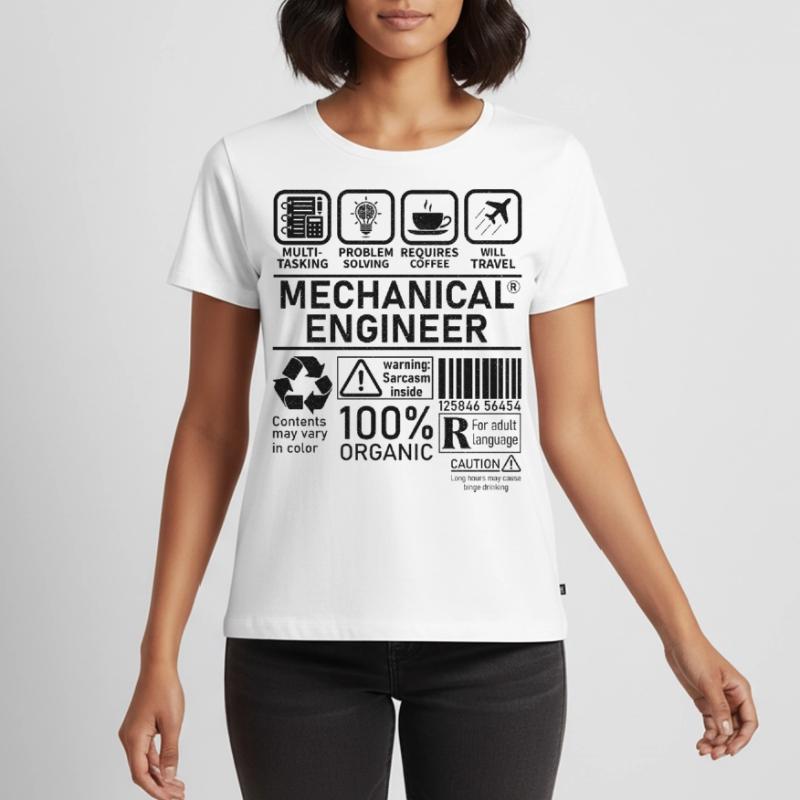 Mechanical Engineer multi tasking problem solving Women's Premium Organic T-shirt